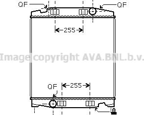 Prasco IV2066 - Radiator, engine cooling car-mod.net
