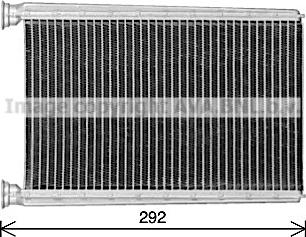 Prasco ME6347 - Heat Exchanger, interior heating car-mod.net