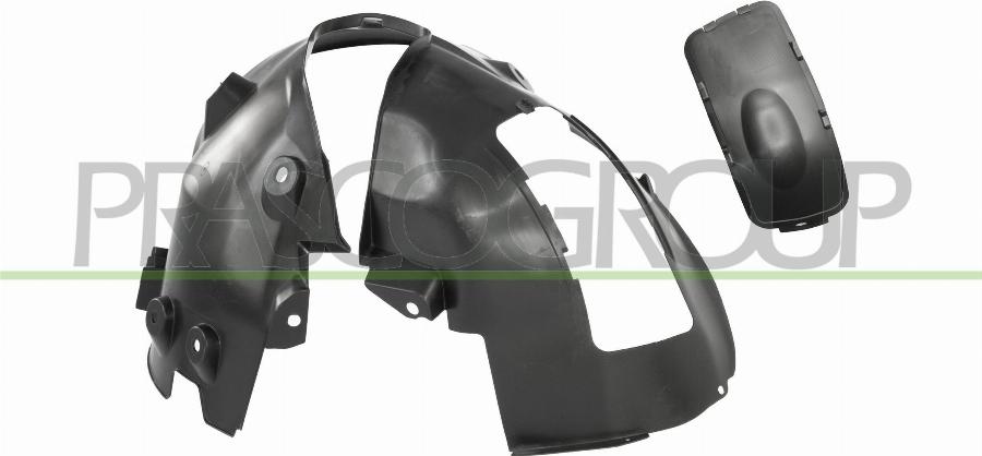 Prasco ME3093604 - Panelling, mudguard car-mod.net