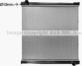 Prasco MN2109N - Radiator, engine cooling car-mod.net
