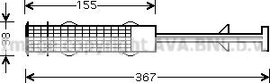 Prasco MSD359 - Dryer, air conditioning car-mod.net
