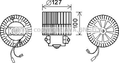 Prasco OL8633 - Electric Motor, interior blower car-mod.net