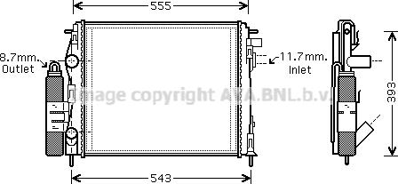 Prasco RTM323 - Cooler Module car-mod.net