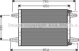 Prasco SC5007 - Condenser, air conditioning car-mod.net