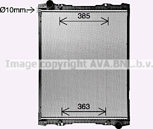 Prasco SC2063 - Radiator, engine cooling car-mod.net