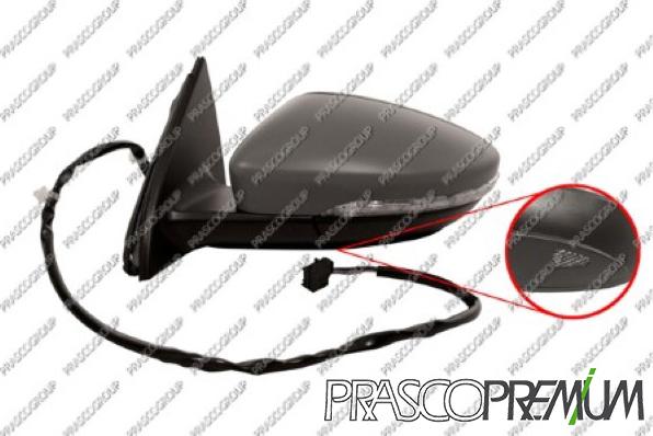 Prasco VG0557314P - Outside Mirror car-mod.net