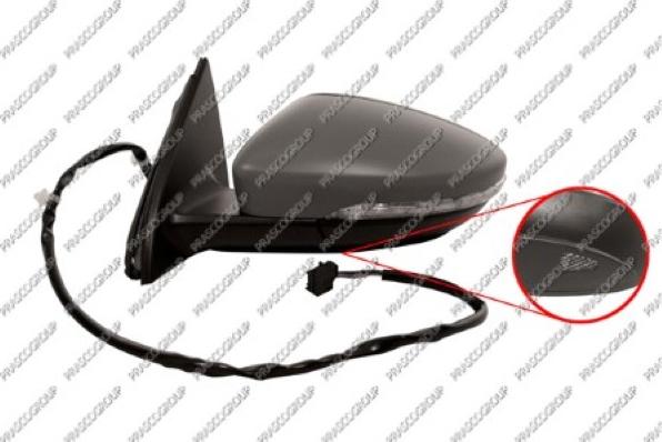 Prasco VG0557314 - Outside Mirror car-mod.net