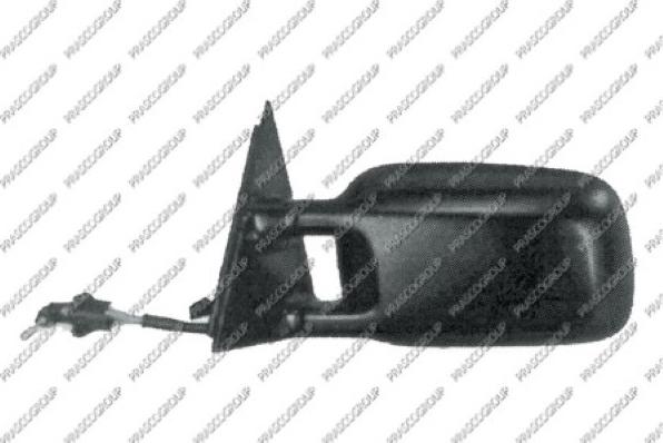 Prasco VG0507114 - Outside Mirror car-mod.net