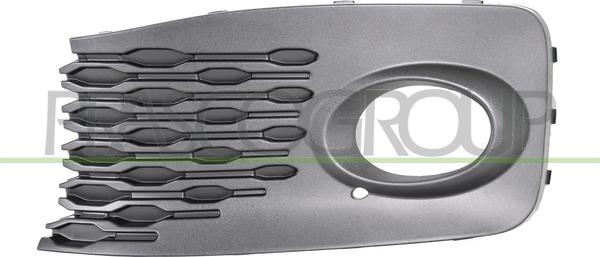 Prasco VG8612134 - Ventilation Grille, bumper car-mod.net