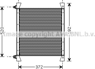Prasco VL5029 - Condenser, air conditioning car-mod.net