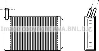 Prasco VN6061 - Heat Exchanger, interior heating car-mod.net