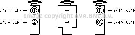 Prasco VN1101 - Expansion Valve, air conditioning car-mod.net