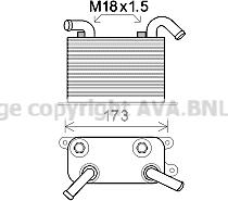 Prasco VN3310 - Oil Cooler, automatic transmission car-mod.net
