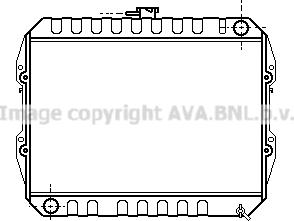 Prasco VN2090 - Radiator, engine cooling car-mod.net