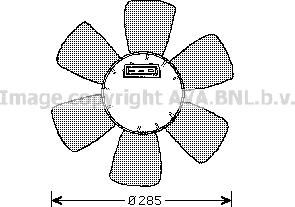 Prasco VN7523 - Fan, radiator car-mod.net