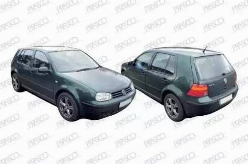 Prasco VW034C001 - Condenser, air conditioning car-mod.net