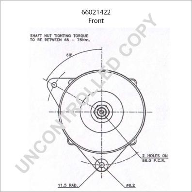 Prestolite Electric 66021422 - Alternator car-mod.net
