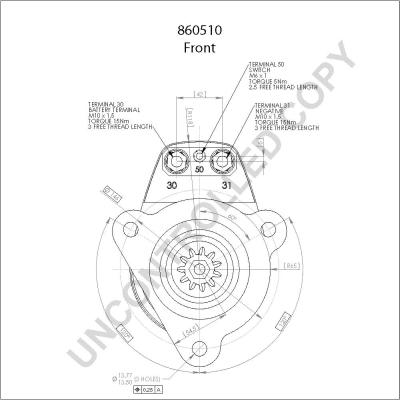 Prestolite Electric 860510GB - Starter car-mod.net