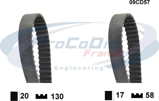 Procodis France 09CD57 - Timing Belt car-mod.net
