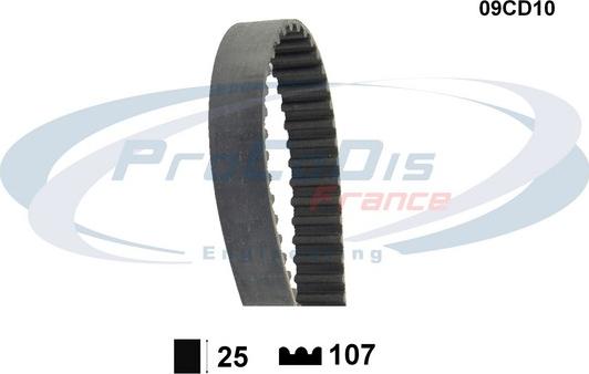 Procodis France 09CD10 - Timing Belt car-mod.net