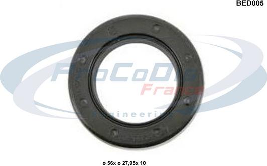 Procodis France BED005 - Shaft Seal, differential car-mod.net