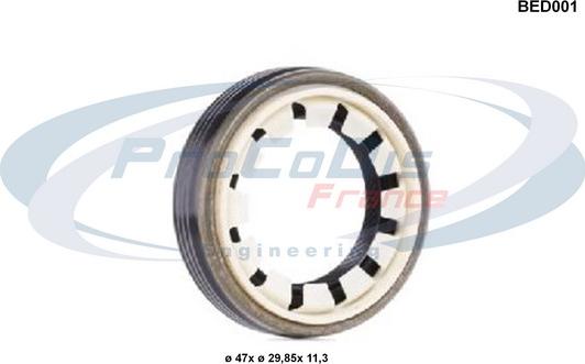 Procodis France BED001 - Shaft Seal, differential car-mod.net