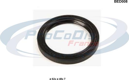 Procodis France BED008 - Shaft Seal, manual transmission car-mod.net