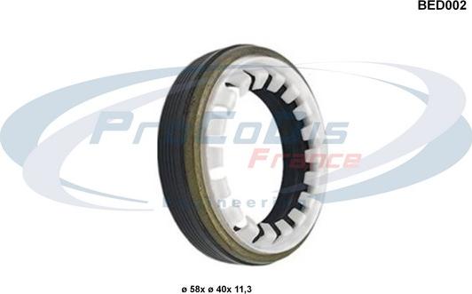 Procodis France BED002 - Shaft Seal, differential car-mod.net