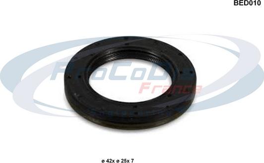 Procodis France BED010 - Shaft Seal, crankshaft car-mod.net