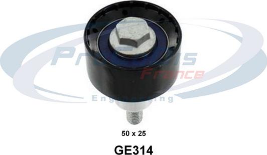 Procodis France GE314 - Deflection / Guide Pulley, timing belt car-mod.net