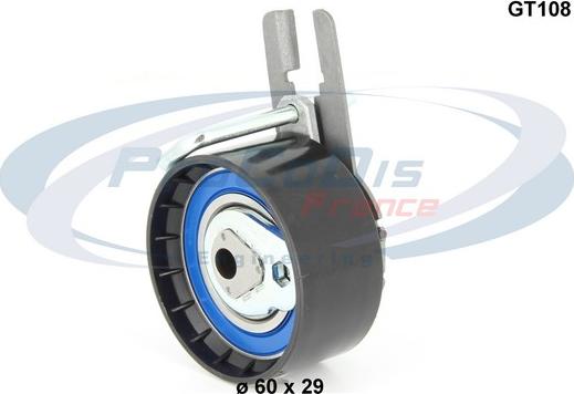 Procodis France GT108 - Tensioner Pulley, timing belt car-mod.net