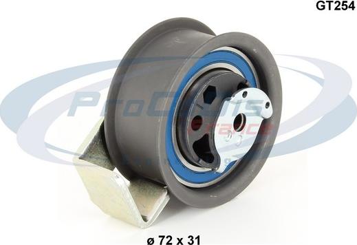 Procodis France GT254 - Tensioner Pulley, timing belt car-mod.net