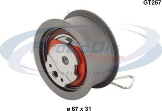 Procodis France GT257 - Tensioner Pulley, timing belt car-mod.net