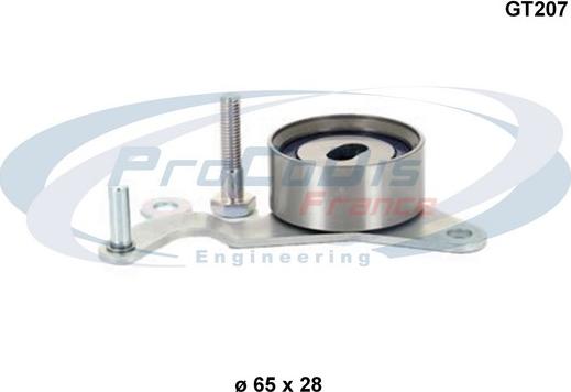Procodis France GT207 - Tensioner Pulley, timing belt car-mod.net