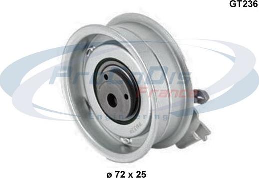 Procodis France GT236 - Tensioner Pulley, timing belt car-mod.net