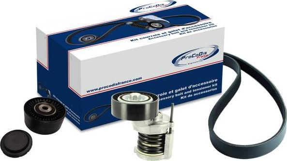 Procodis France KGA3013 - V-Ribbed Belt Set car-mod.net
