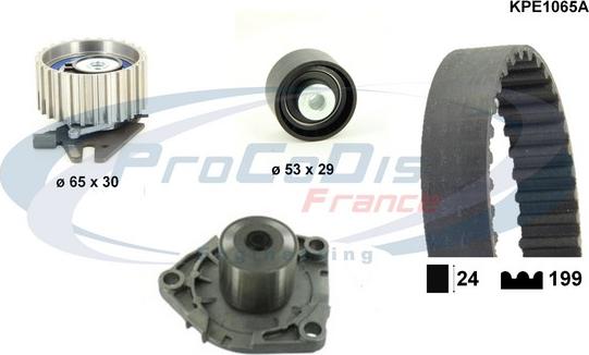Procodis France KPE1065A - Water Pump & Timing Belt Set car-mod.net