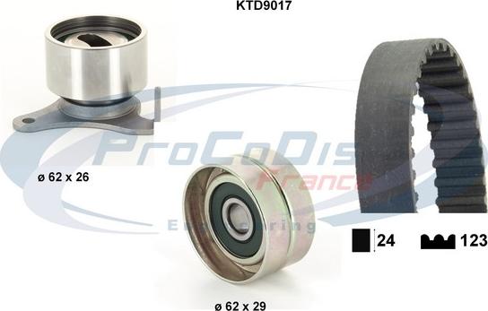 Procodis France KTD9017 - Timing Belt Set car-mod.net