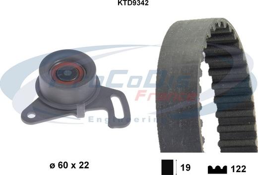 Procodis France KTD9342 - Timing Belt Set car-mod.net