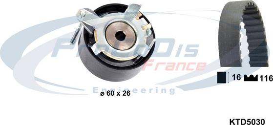 Procodis France KTD5030 - Timing Belt Set car-mod.net