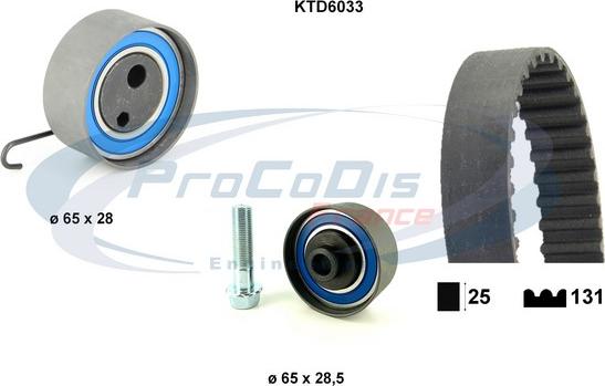 Procodis France KTD6033 - Timing Belt Set car-mod.net