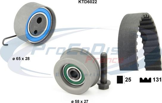 Procodis France KTD6022 - Timing Belt Set car-mod.net