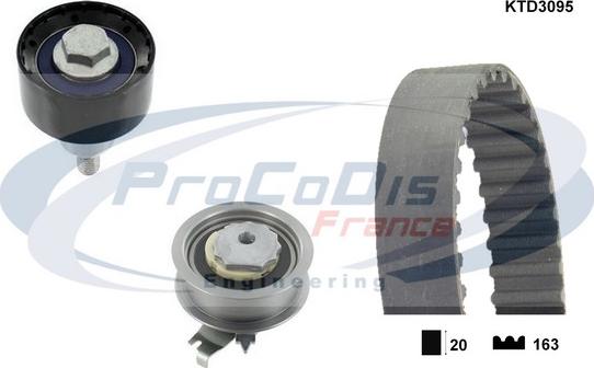 Procodis France KTD3095 - Timing Belt Set car-mod.net
