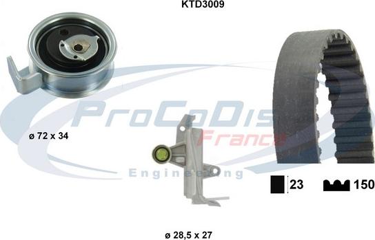 Procodis France KTD3009 - Timing Belt Set car-mod.net