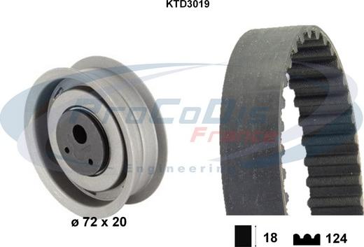 Procodis France KTD3019 - Timing Belt Set car-mod.net