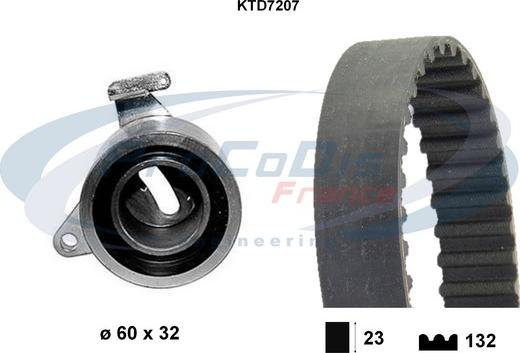 Procodis France KTD7207 - Timing Belt Set car-mod.net