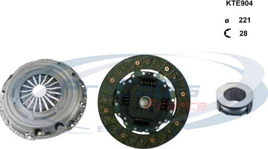 Procodis France KTE904 - Clutch Kit car-mod.net