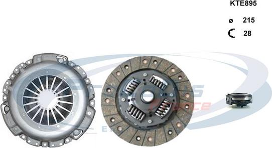 Procodis France KTE895 - Clutch Kit car-mod.net