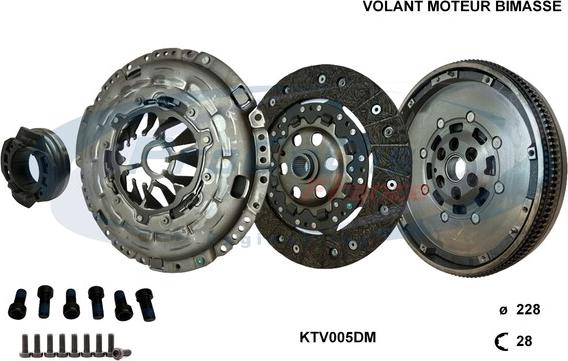 Procodis France KTV005DM - Clutch Kit car-mod.net