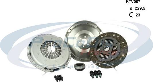 Procodis France KTV007 - Clutch Kit car-mod.net
